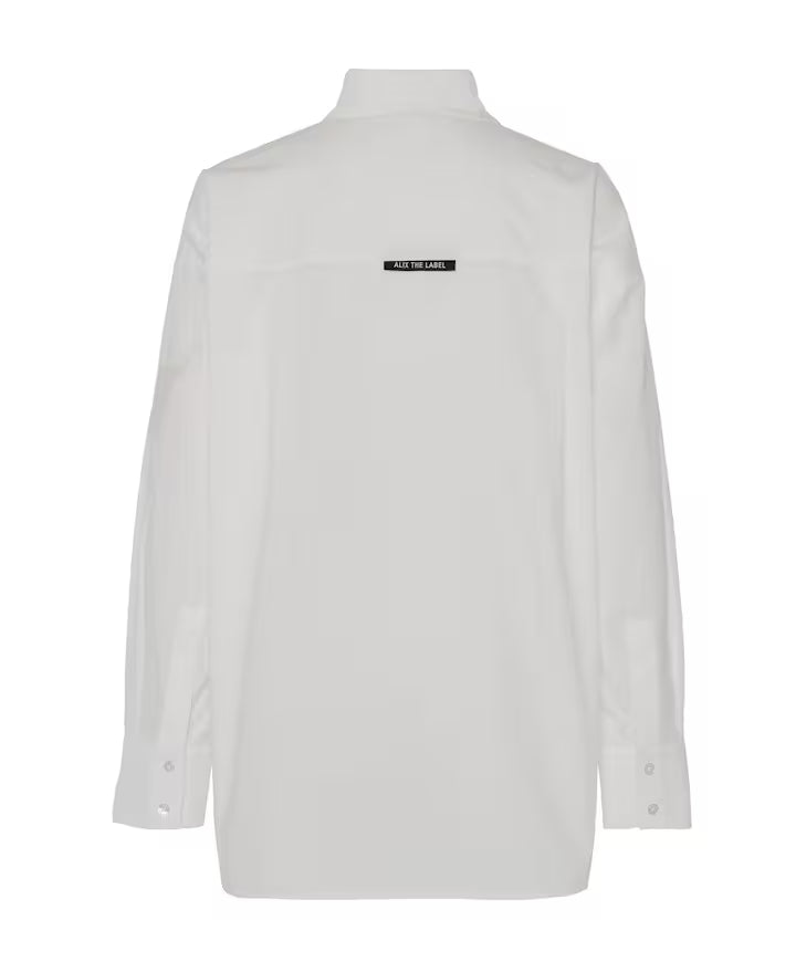 OVERSIZED BLOUSE SOFT WHITE