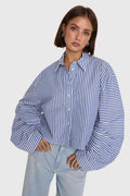 FANCY STRIPED BLOUSE