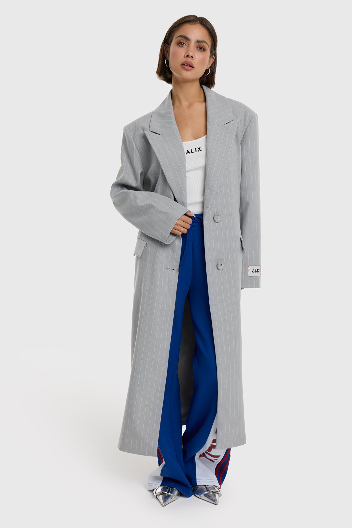 PINSTRIPE COAT