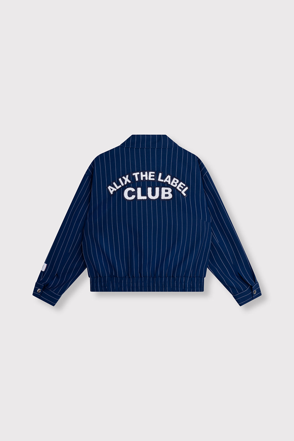 CLEAN STRIPED BOMBER
