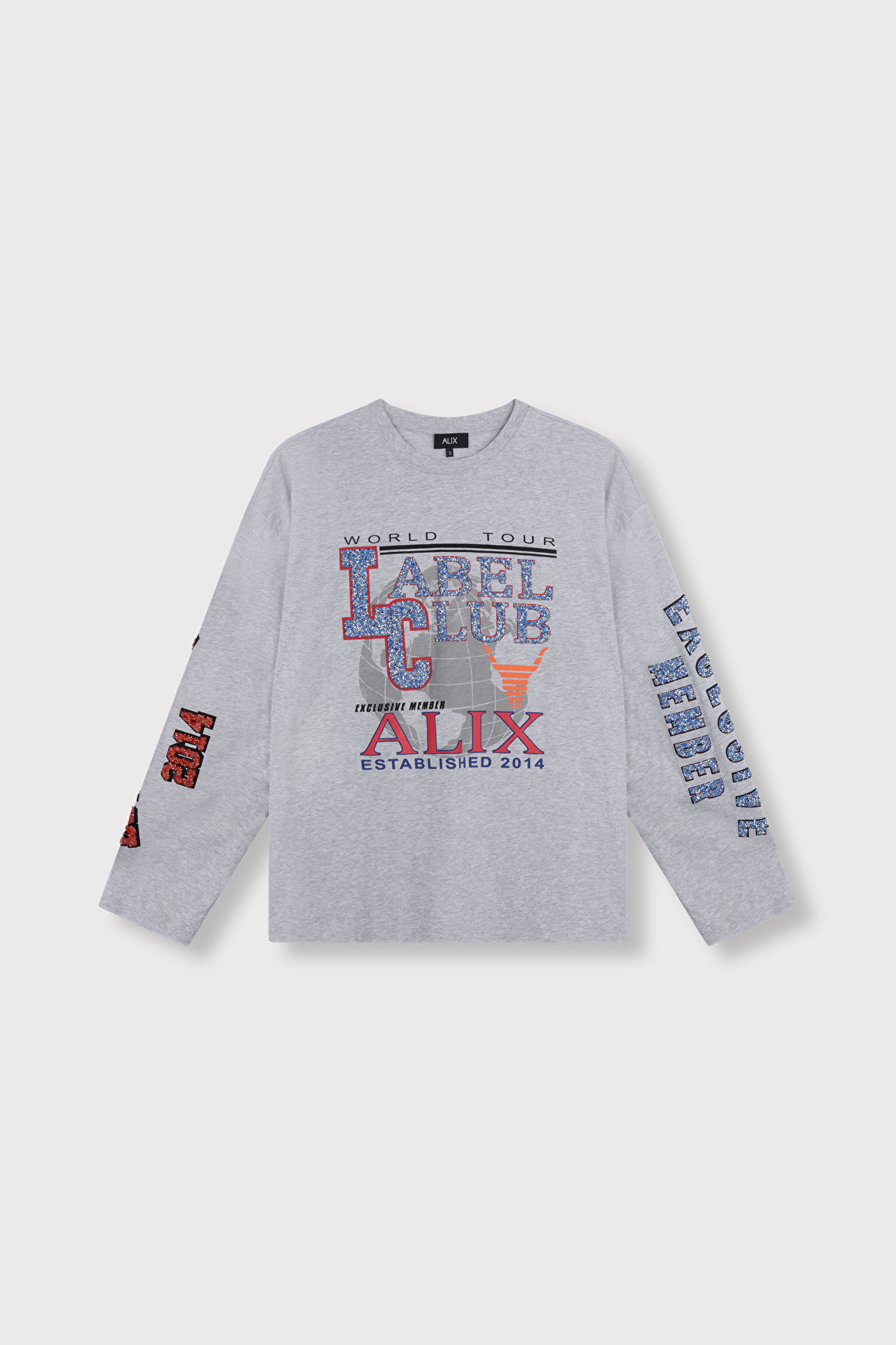 FANCY PRINT LONGSLEEVE T-SHIRT