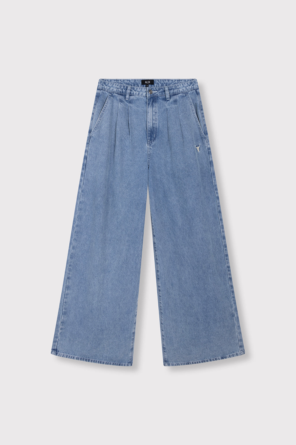 Alix The Label DENIM WIDE PANTS