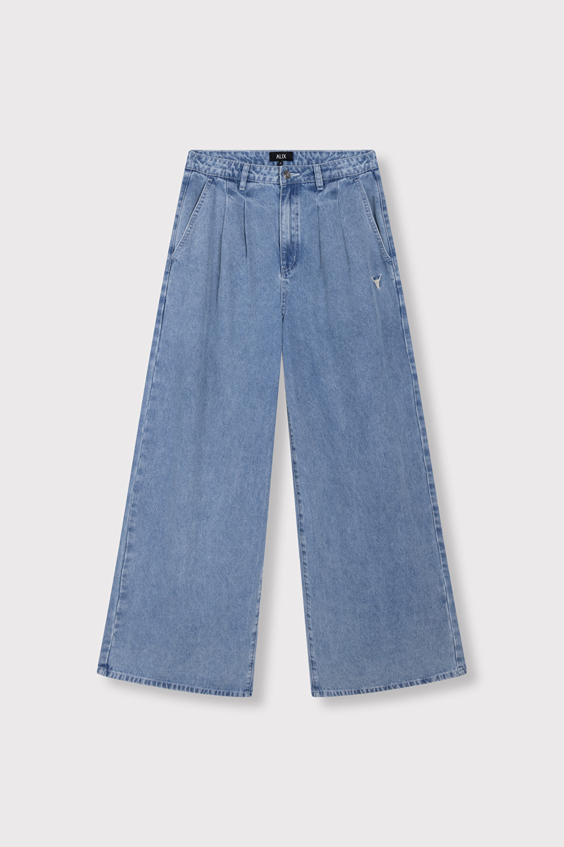 Alix The Label DENIM WIDE PANTS