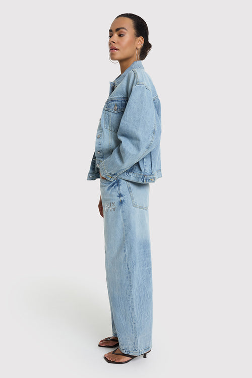 Alix The Label BARREL DENIM PANTS