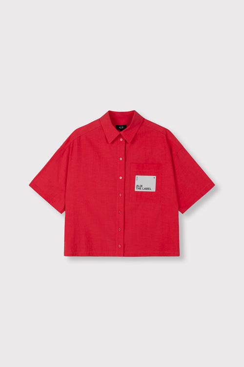 Alix The Label SHORT SLEEVE BLOUSE