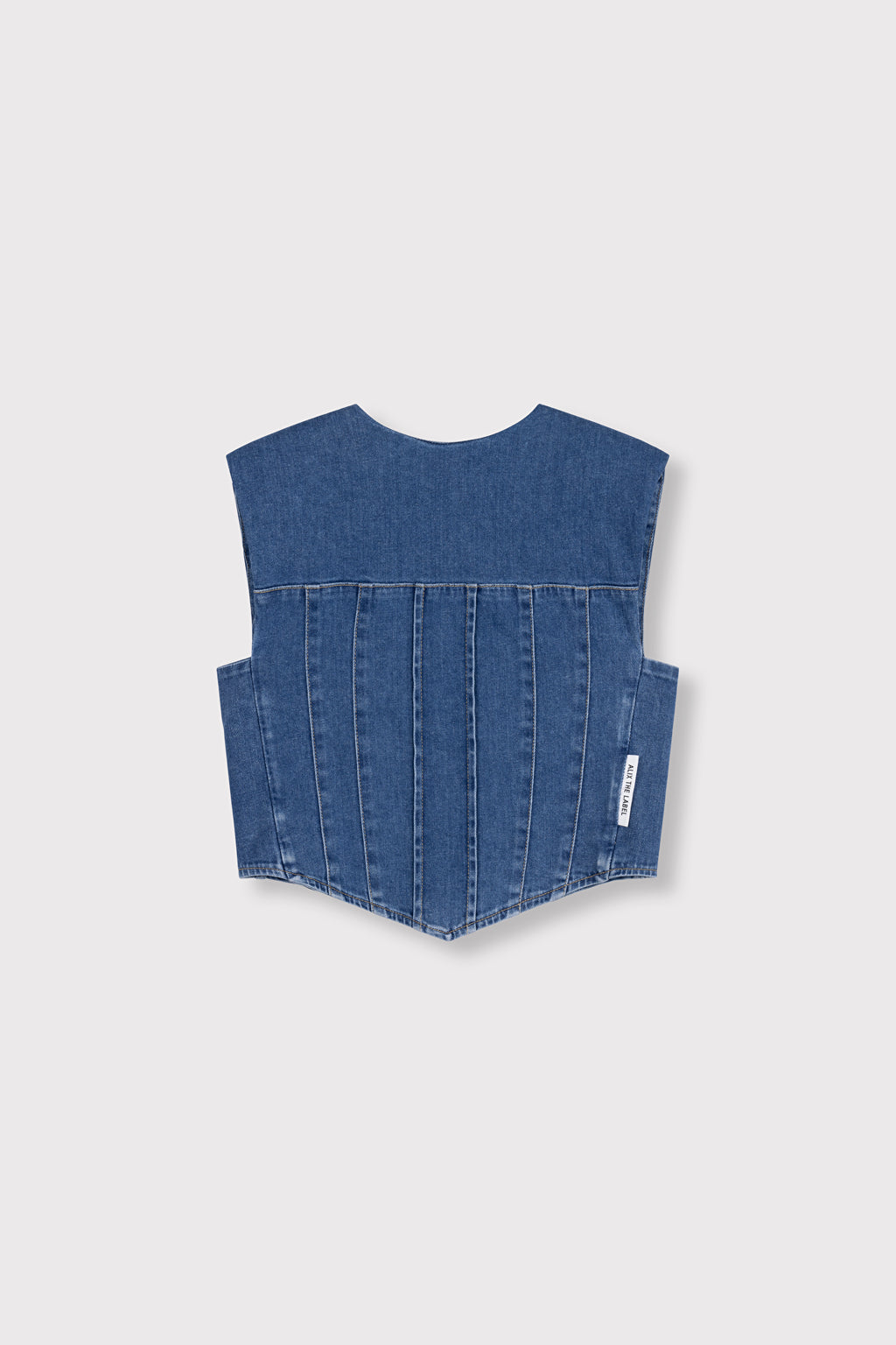 Alix The Label DENIM CORSET TOP