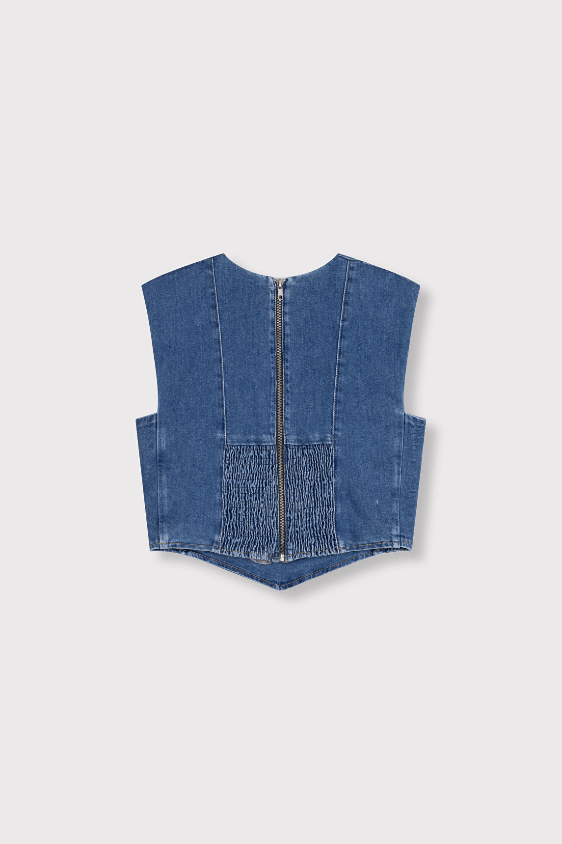 Alix The Label DENIM CORSET TOP