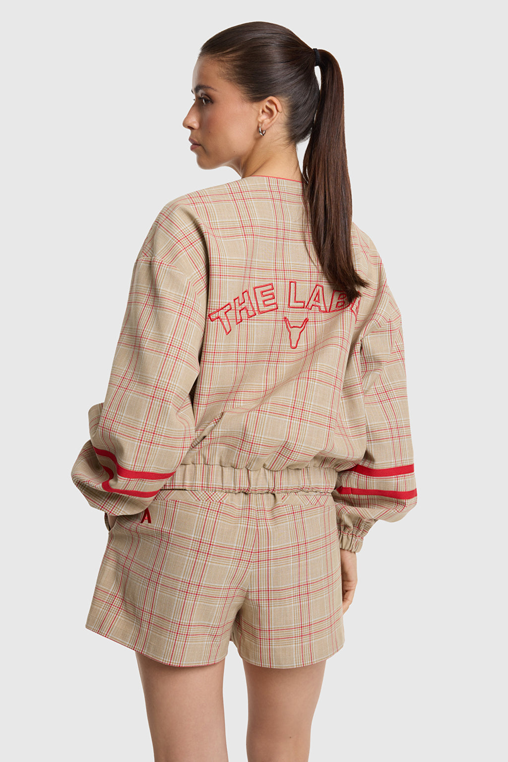 Alix The Label SPORTY CHECK BOMBER