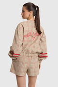 Alix The Label SPORTY CHECK BOMBER