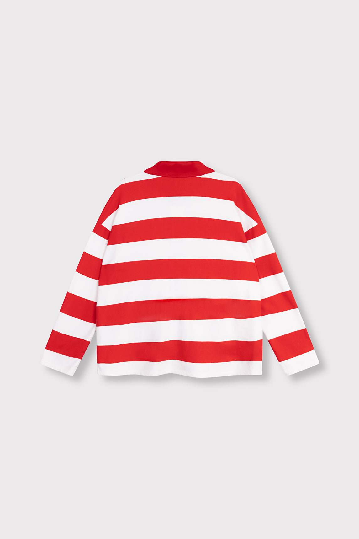 Alix The Label BLOCK STRIPE POLO SWEATER