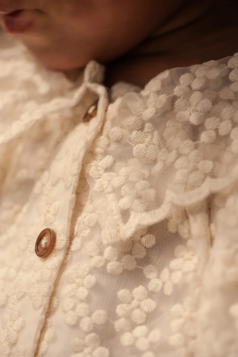Mailien Blouse | Warm White