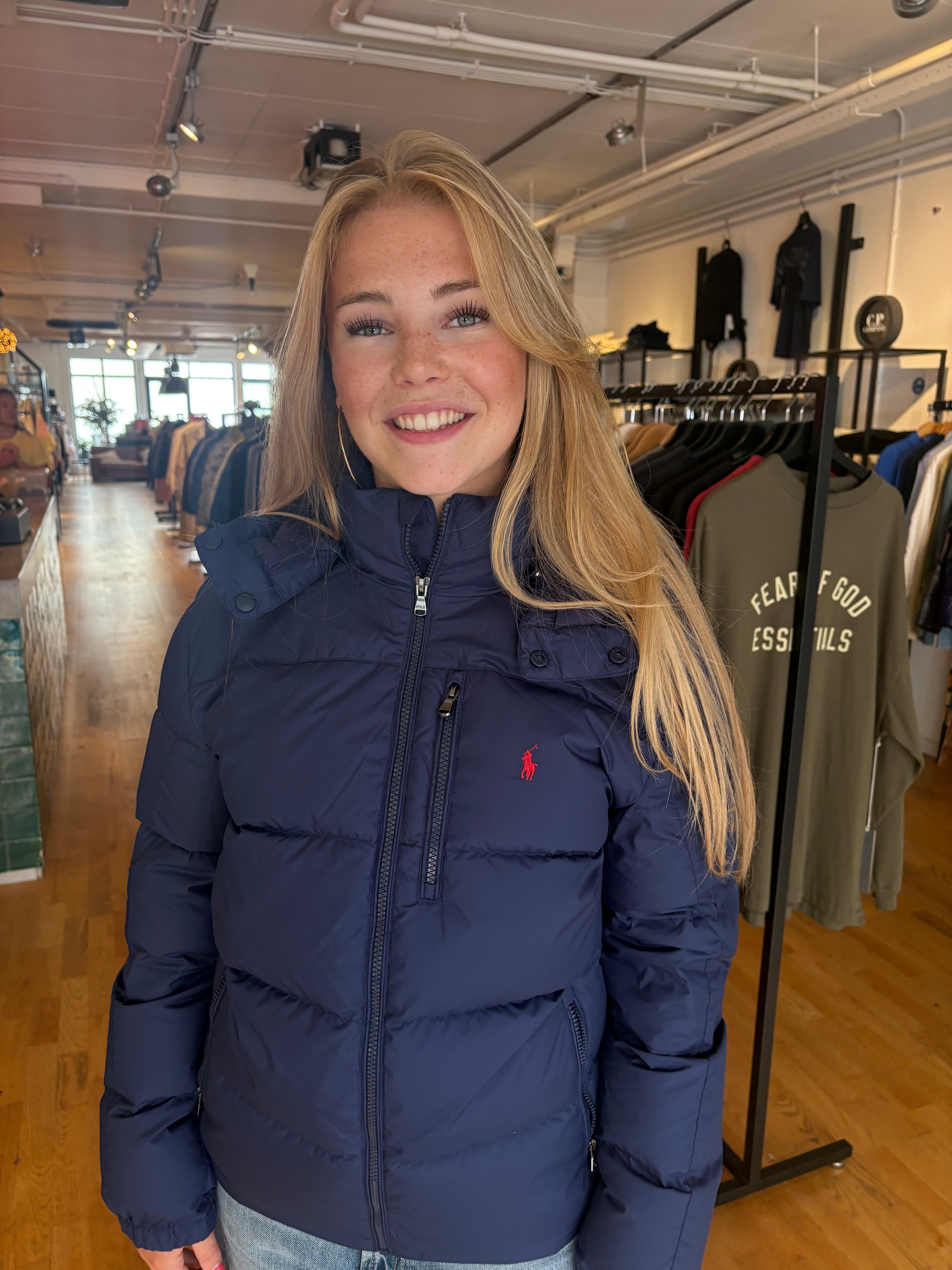 Ralph Lauren THE GORHAM DOWN HOODED JACKET Navy