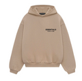 Essentials Fear of God hoodie Zand Backprint