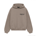 Essentials Fear of God hoodie Heather Grey Backprint