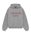 Essentials Fear of God hoodie Grijs State