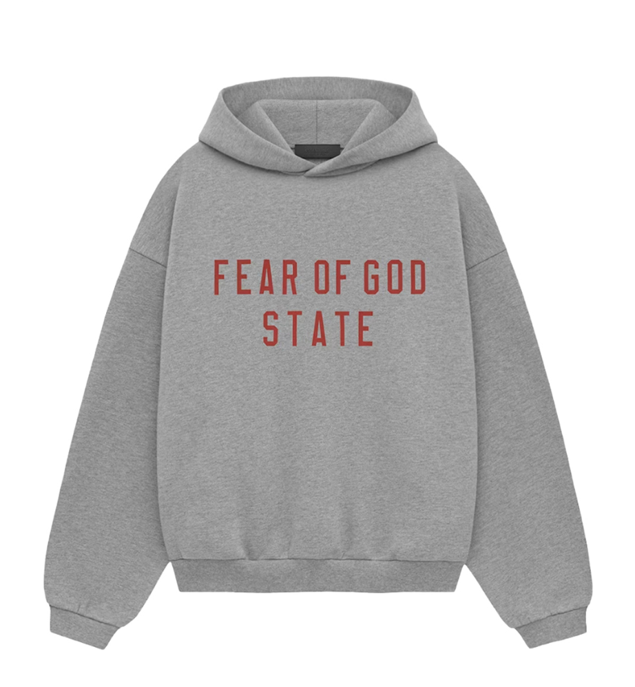 Essentials Fear of God hoodie Grijs State