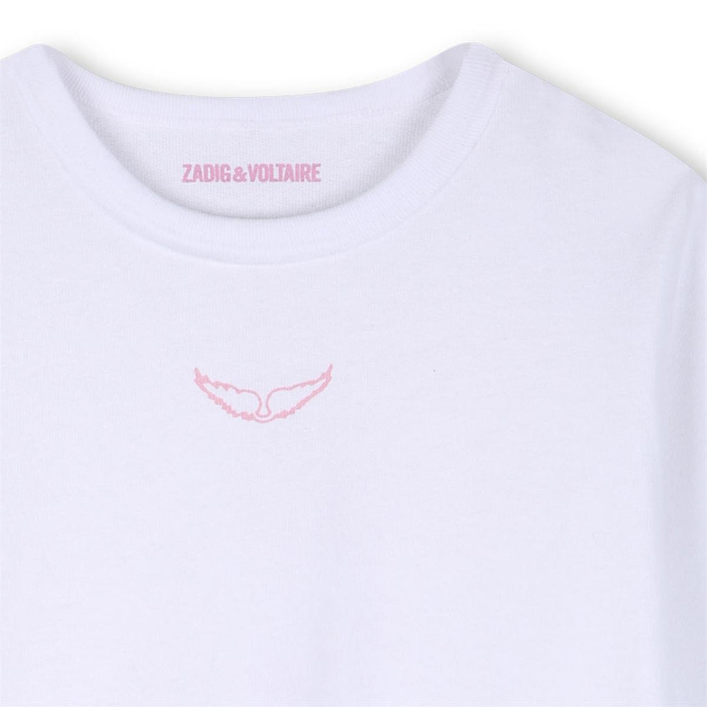 Zadig & Voltaire Shirt Backprint Strass