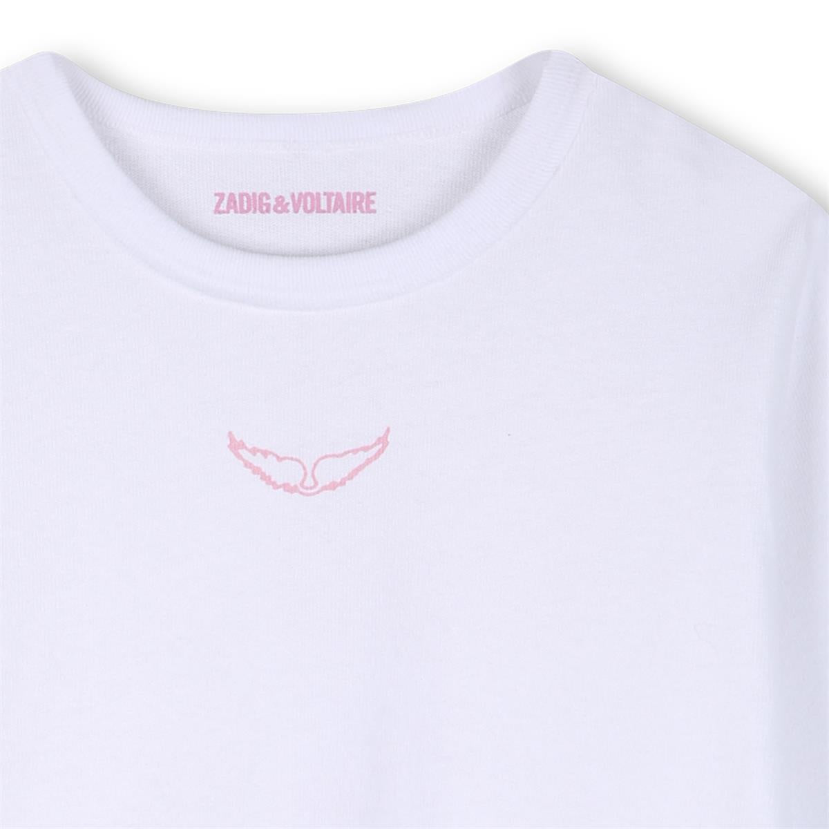 Zadig & Voltaire Shirt Backprint Strass