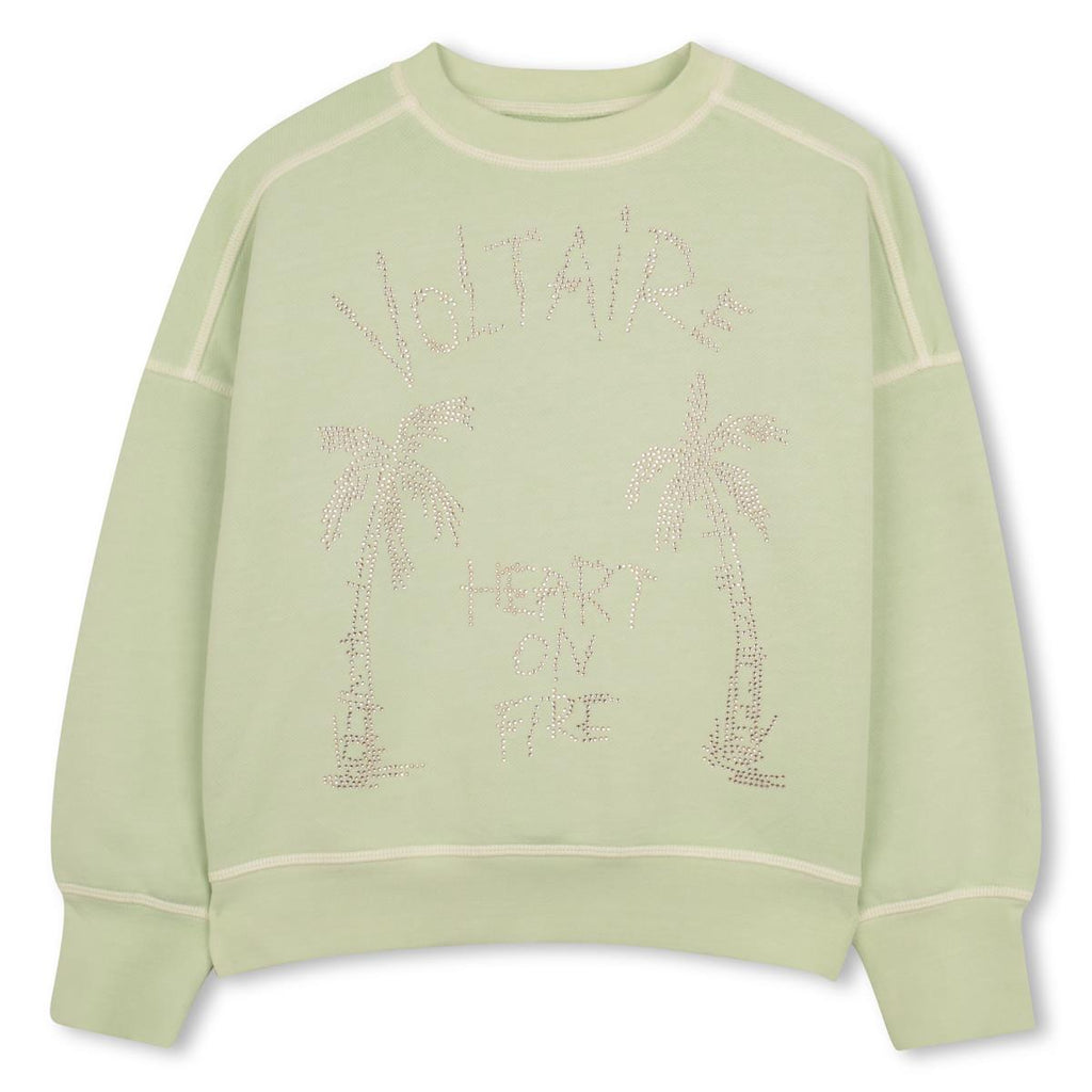 SWEATER MET PRINT