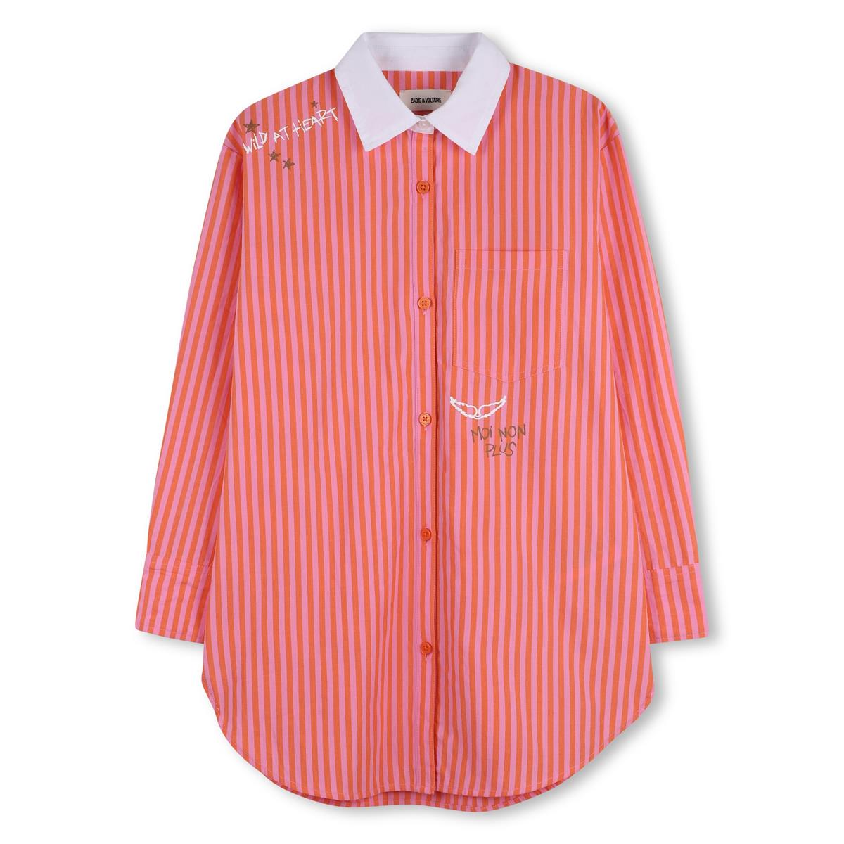 Zadig & Voltaire Blouse Jurk Stripes