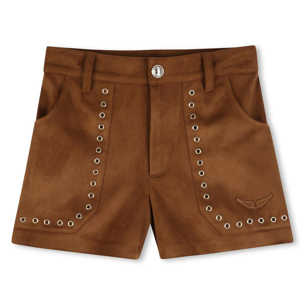 SHORT WITH EYELETS
