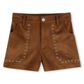 SHORT WITH EYELETS