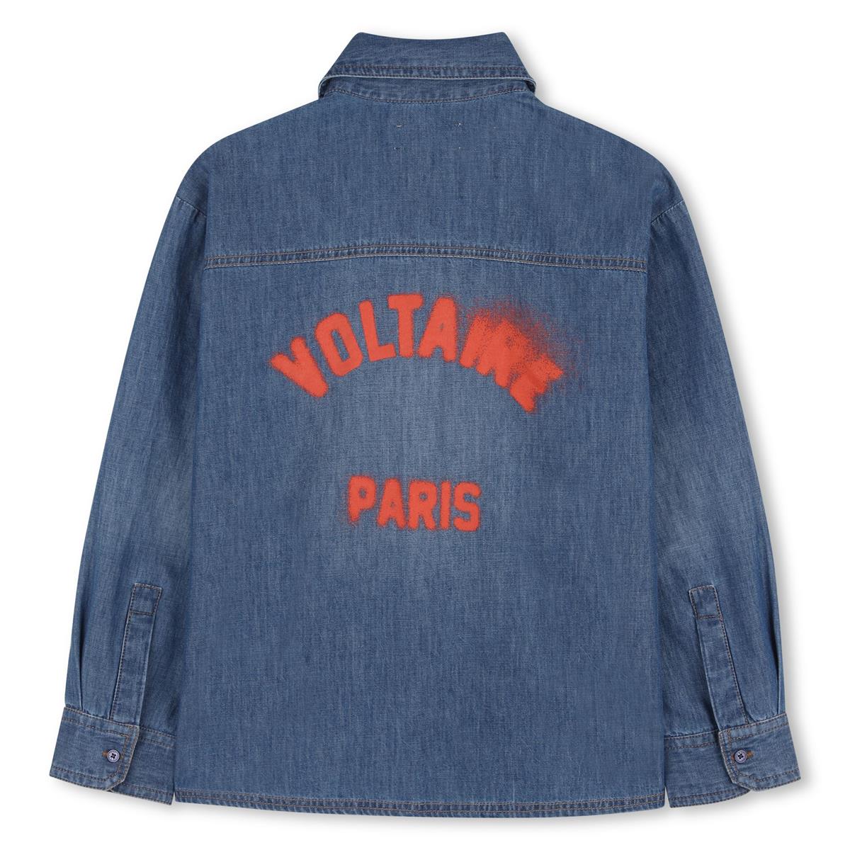 Zadig & Voltaire Spijkerblouse Backprint