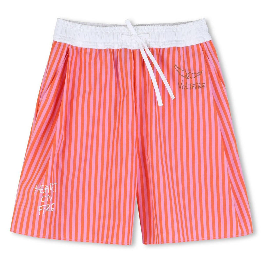 SHORT WITH STRIPES