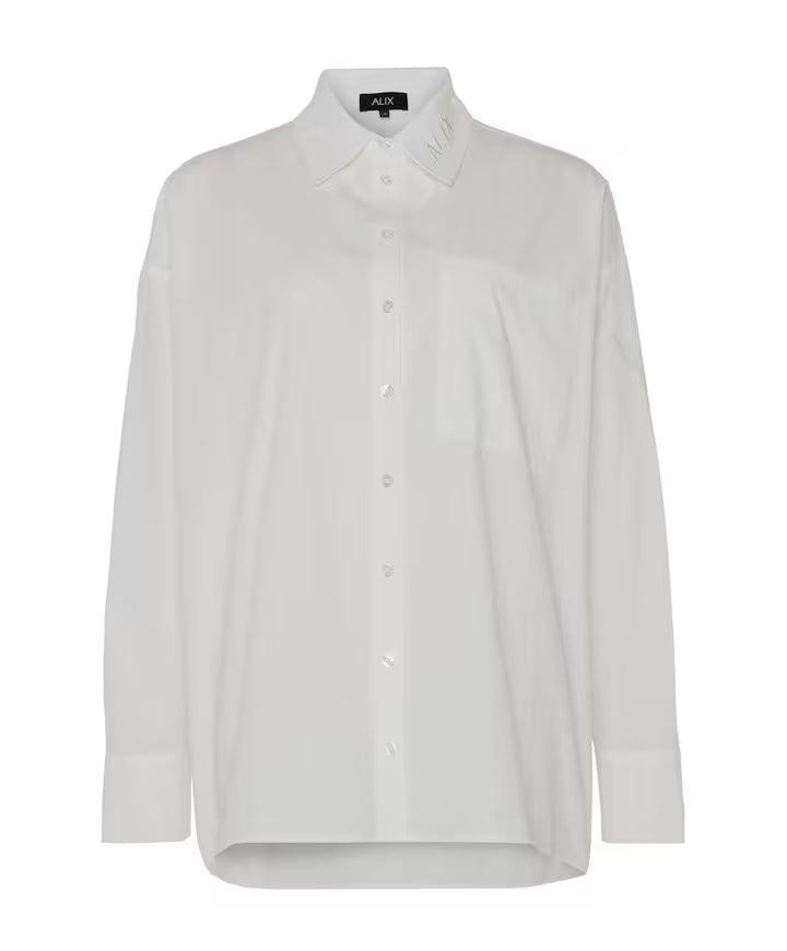 OVERSIZED BLOUSE SOFT WHITE