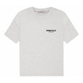 Essentials Fear of God T-shirt Backprint Licht Oatmeal