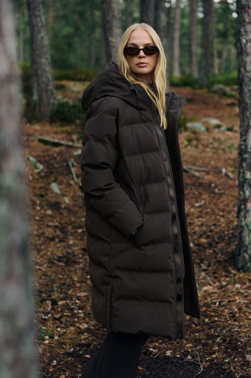 Airforce Bree Janet Parka Dark Coffee Dames