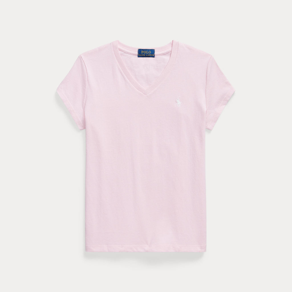 Ralph Lauren Meiden V-hals Shirt Roze