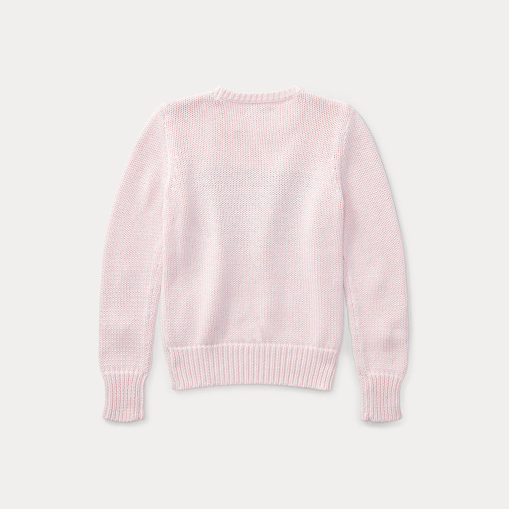 Ralph Lauren Meiden Vlag Sweater Roze