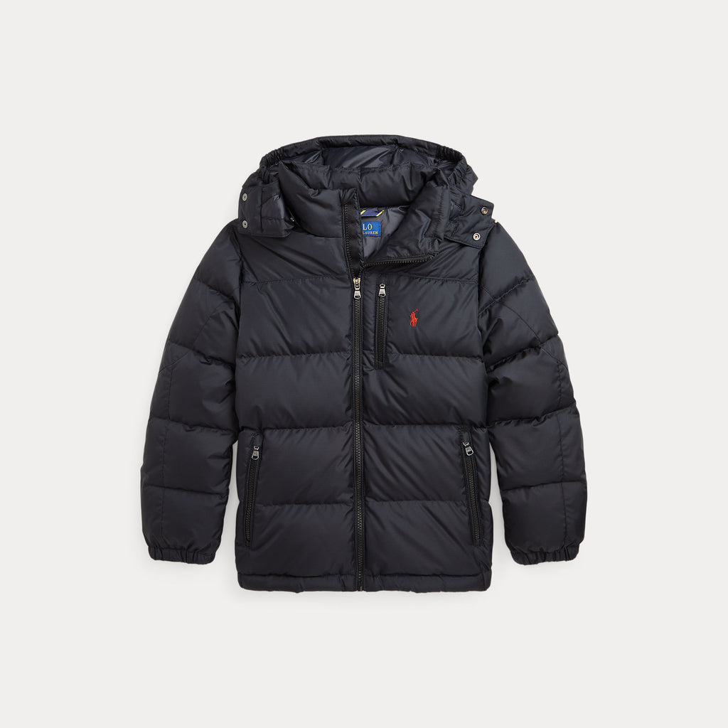 Ralph Lauren THE GORHAM DOWN HOODED JACKET Zwart