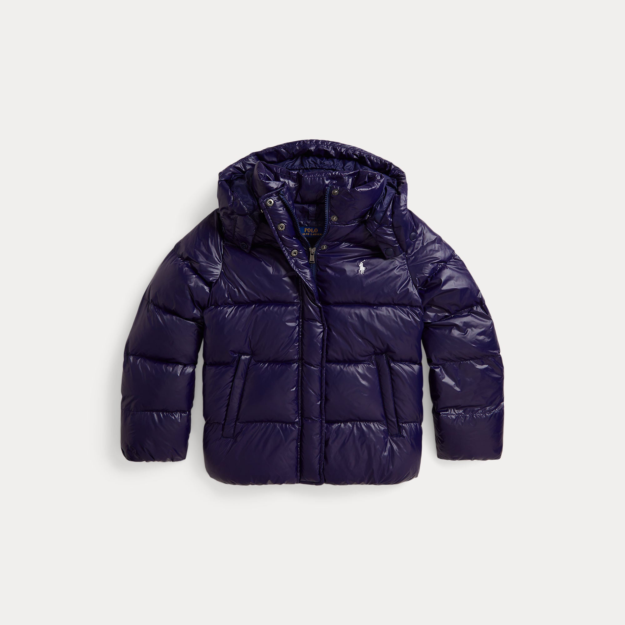 Ralph Lauren GLOSSY DOWN HOODED JACKET