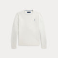 Ralph Lauren Crewneck Knitted Dun Wit