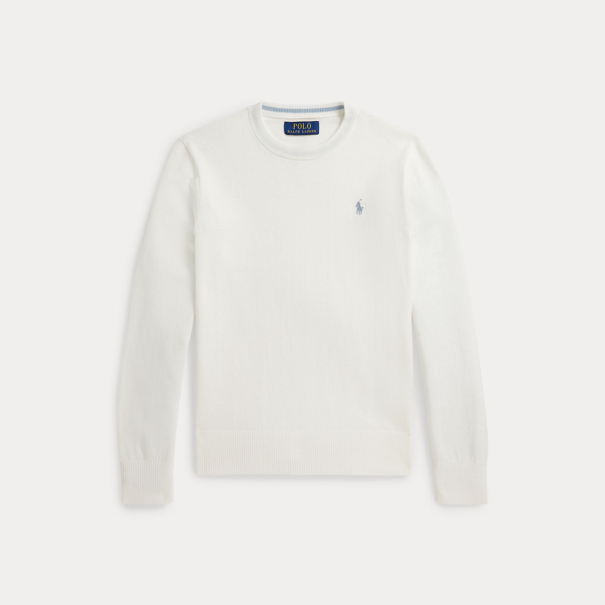 Ralph Lauren Crewneck Knitted Dun Wit