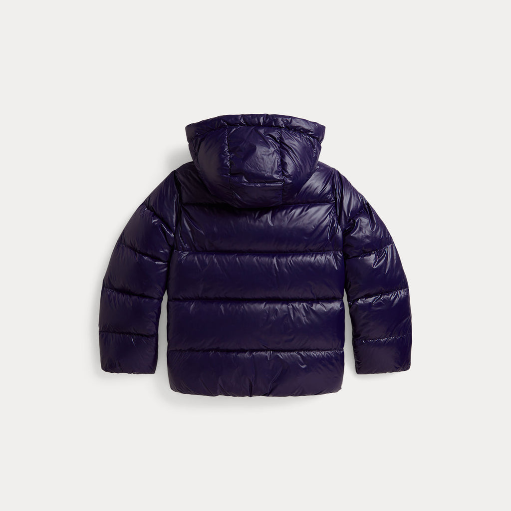 Ralph Lauren GLOSSY DOWN HOODED JACKET