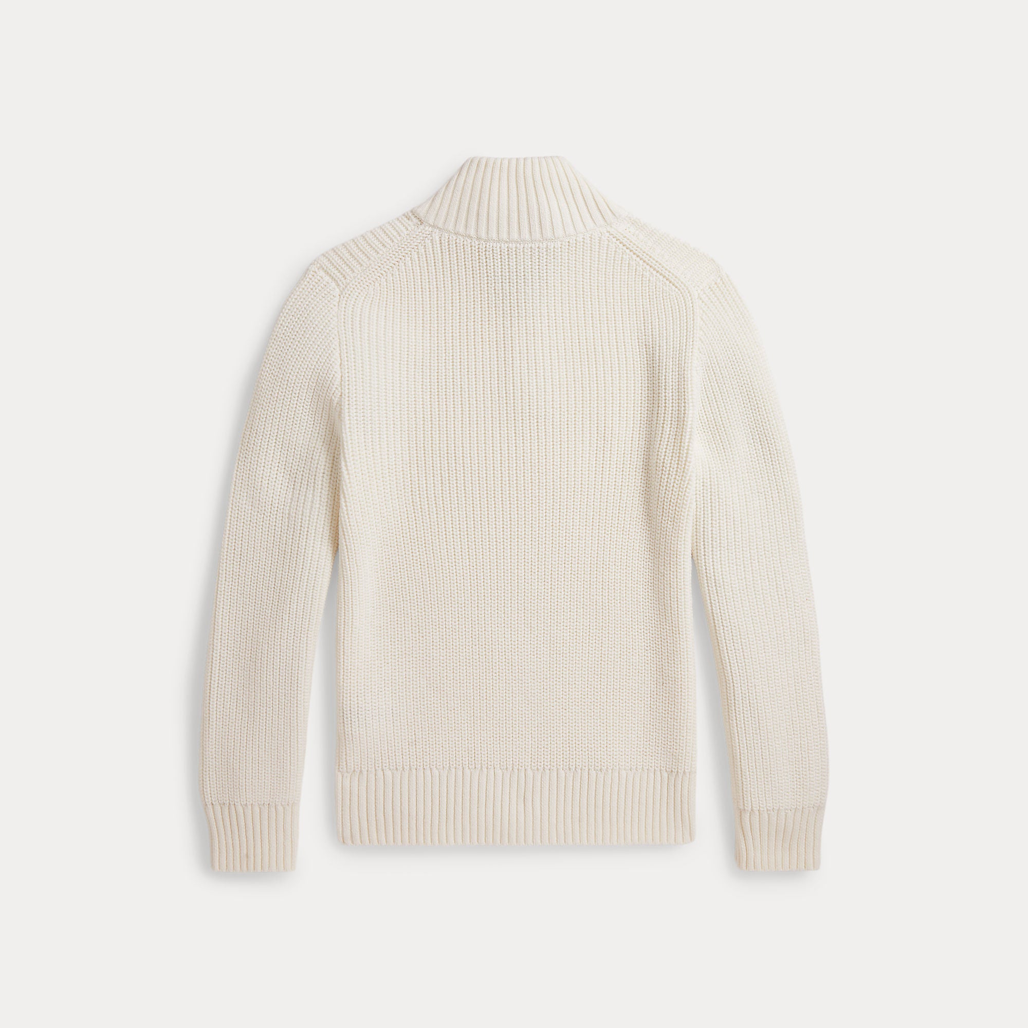 Ralph Lauren Cotton Quarter-Zip Sweater Nevis