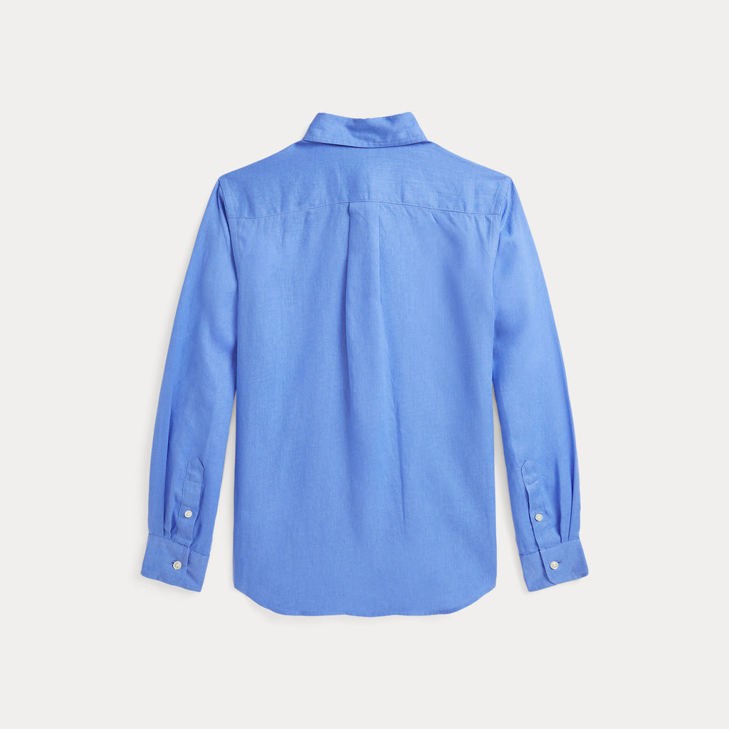 Ralph Lauren Linnen Blouse Harbor Island Blue