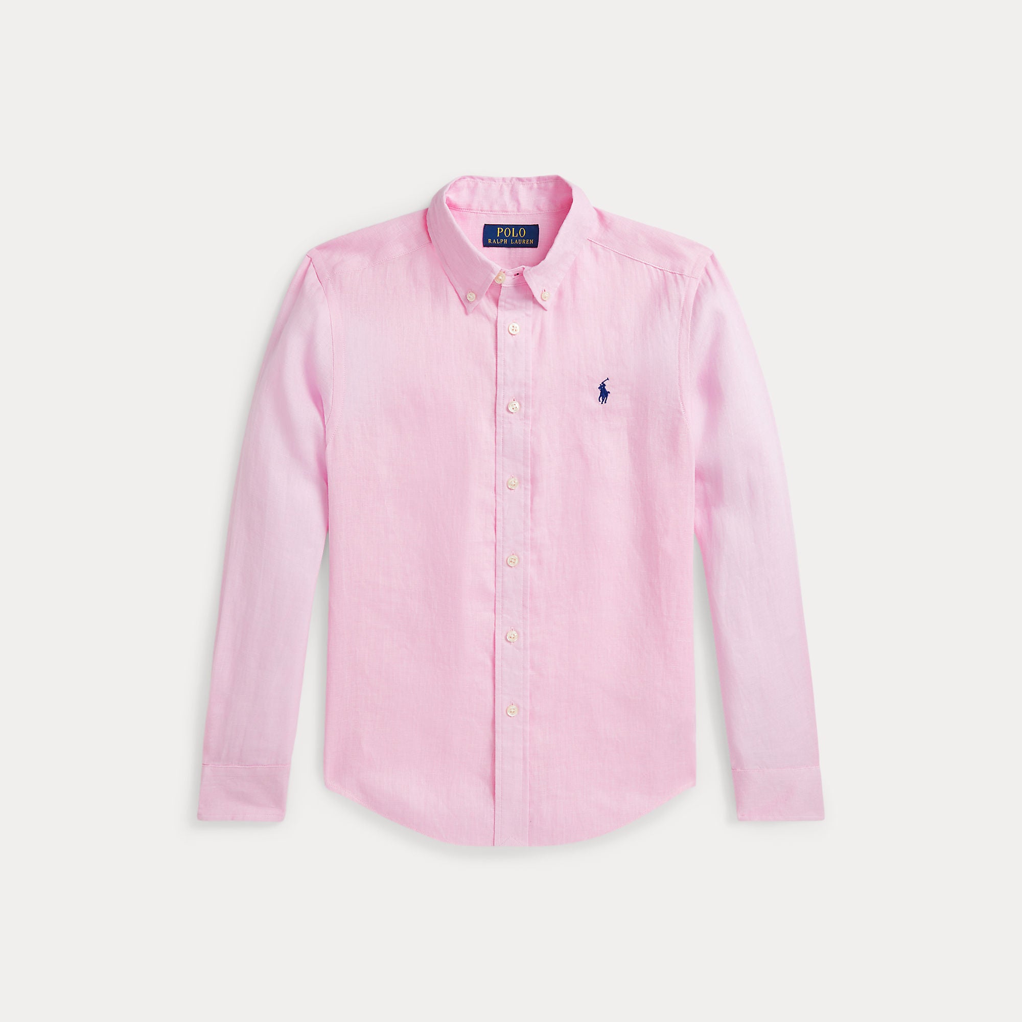 Ralph Lauren Linnen Blouse Roze