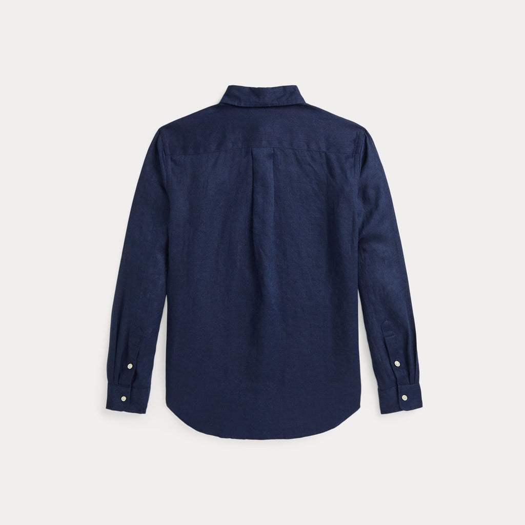Ralph Lauren Linnen Blouse Navy