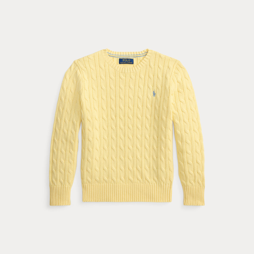 Ralph Lauren Knitted Sweater Butter Yellow