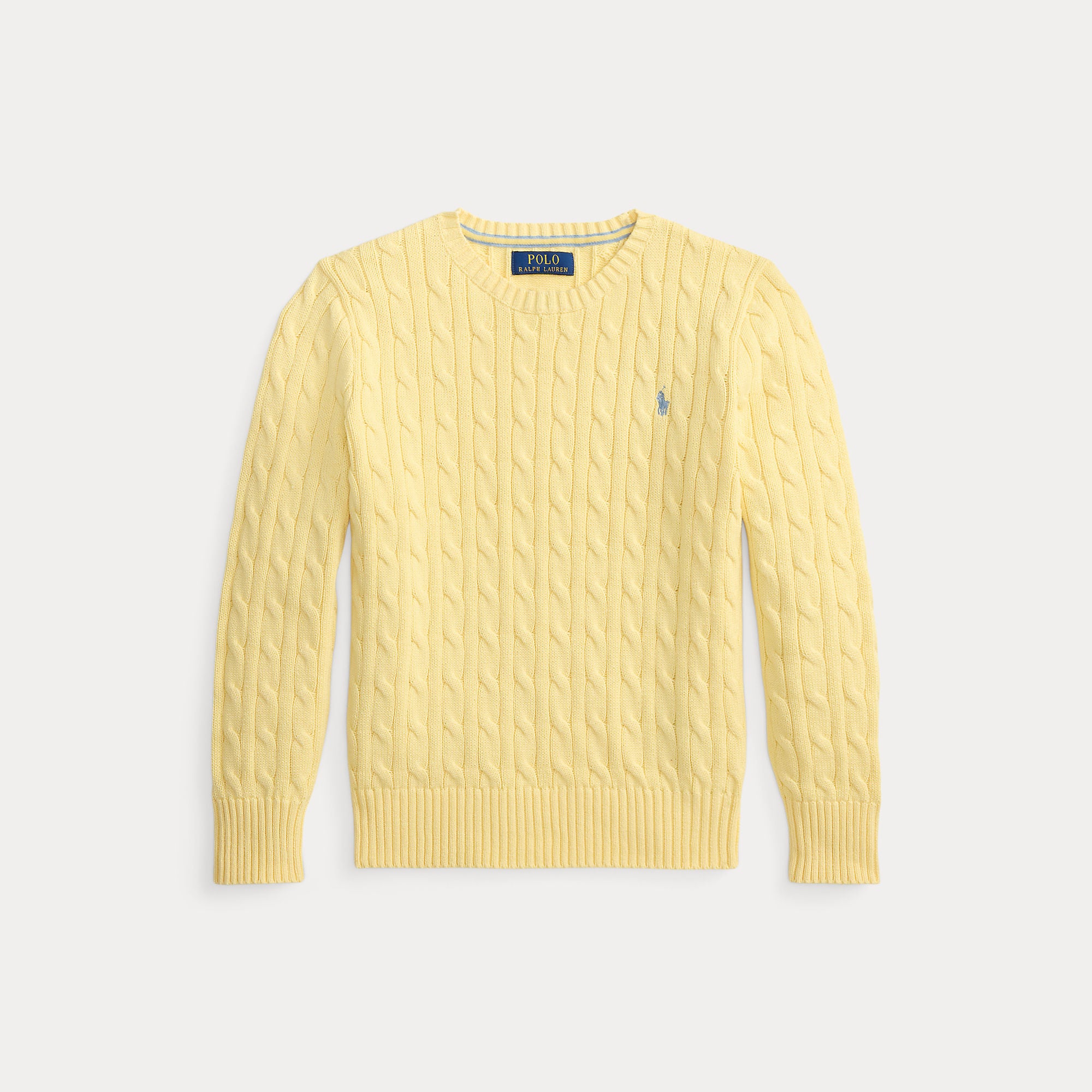 Ralph Lauren Knitted Sweater Butter Yellow