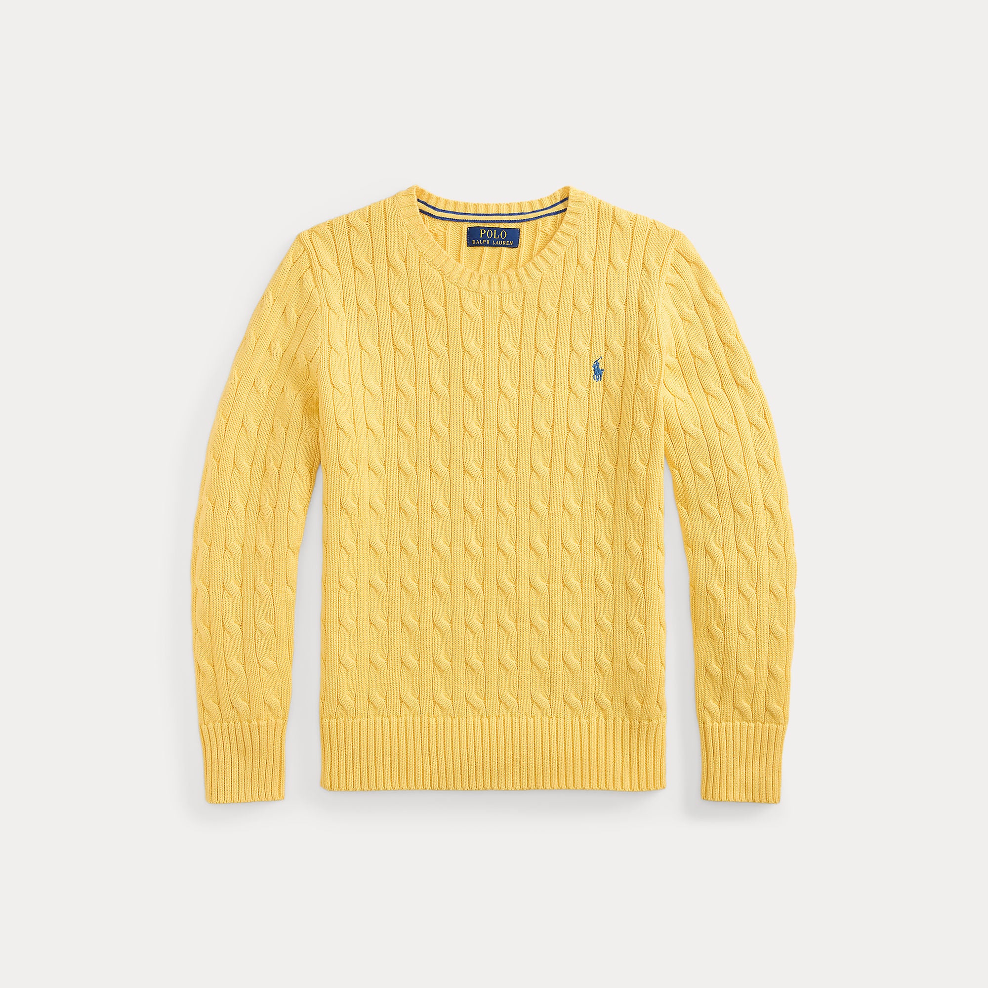 Ralph Lauren Knitted Sweater Beach Yellow