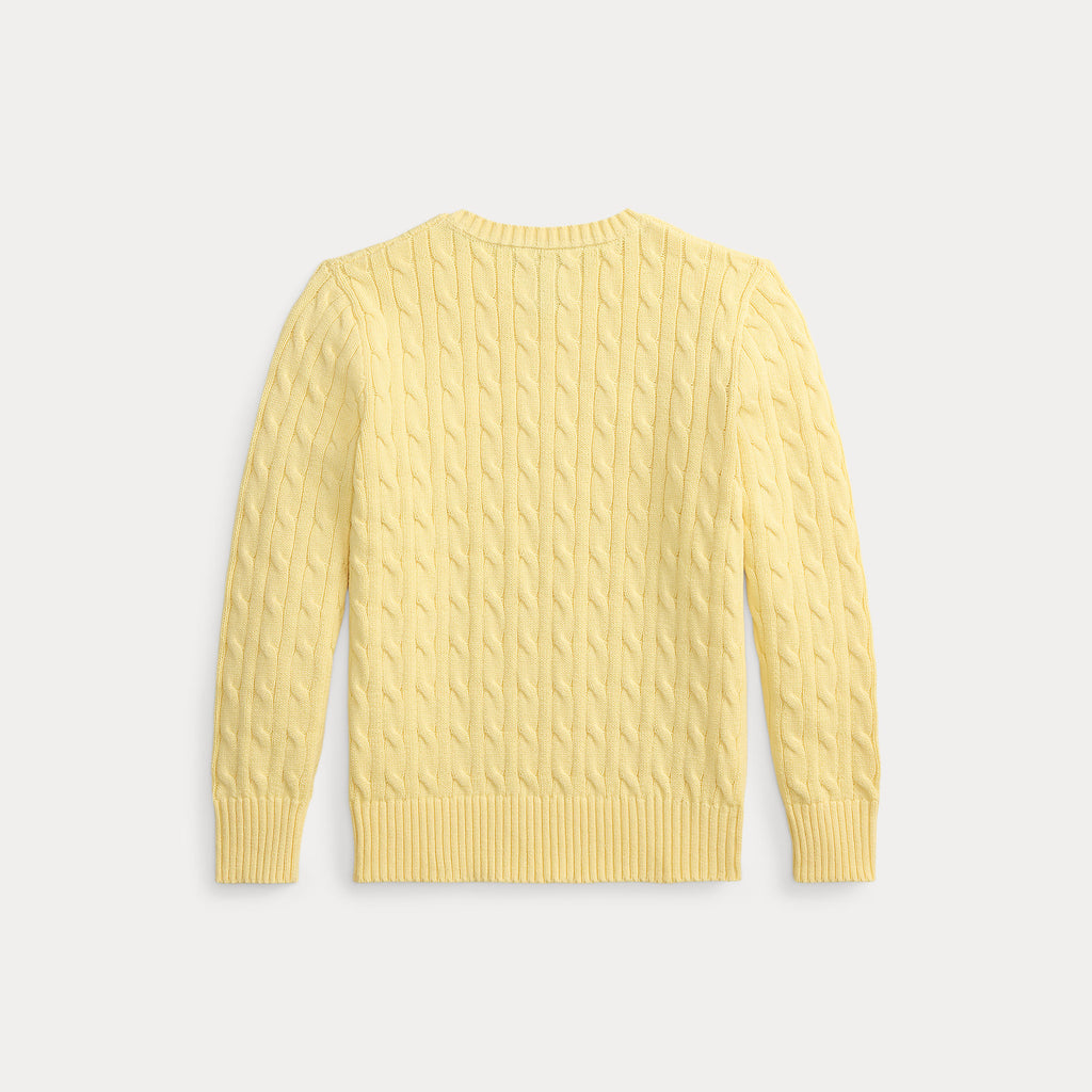 Ralph Lauren Knitted Sweater Butter Yellow