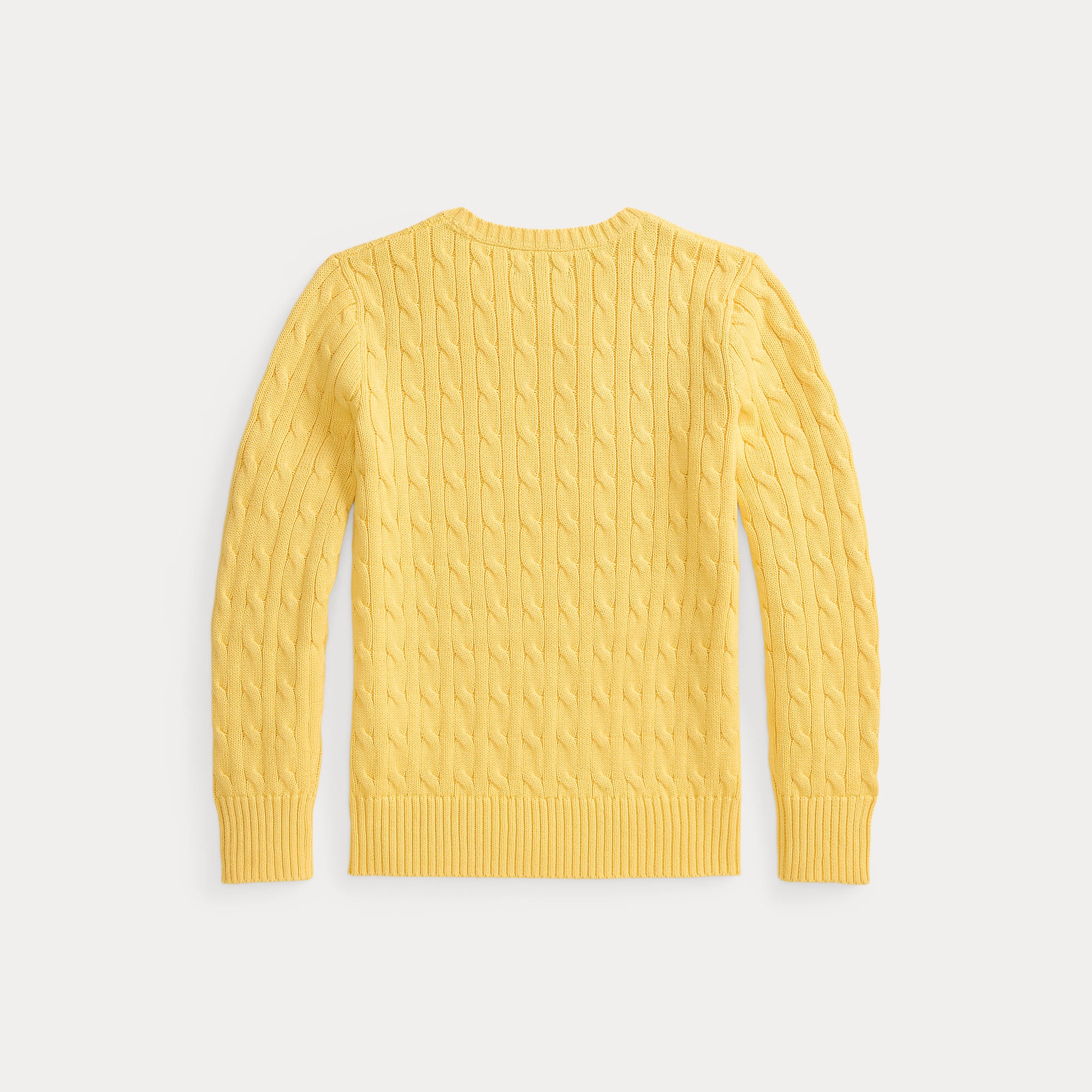 Ralph Lauren Knitted Sweater Beach Yellow