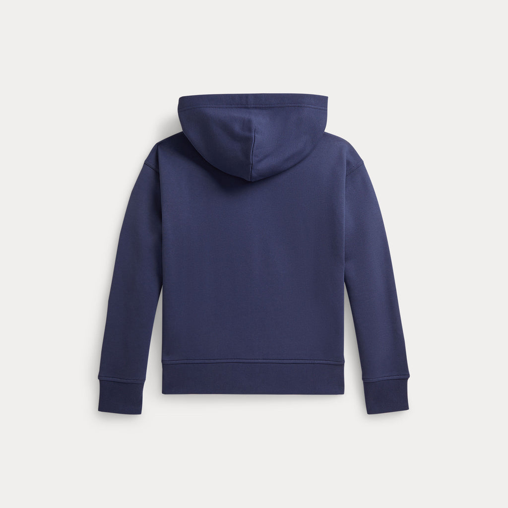 Ralph Lauren Oversized Fit Fleece Hoodie Light Navy