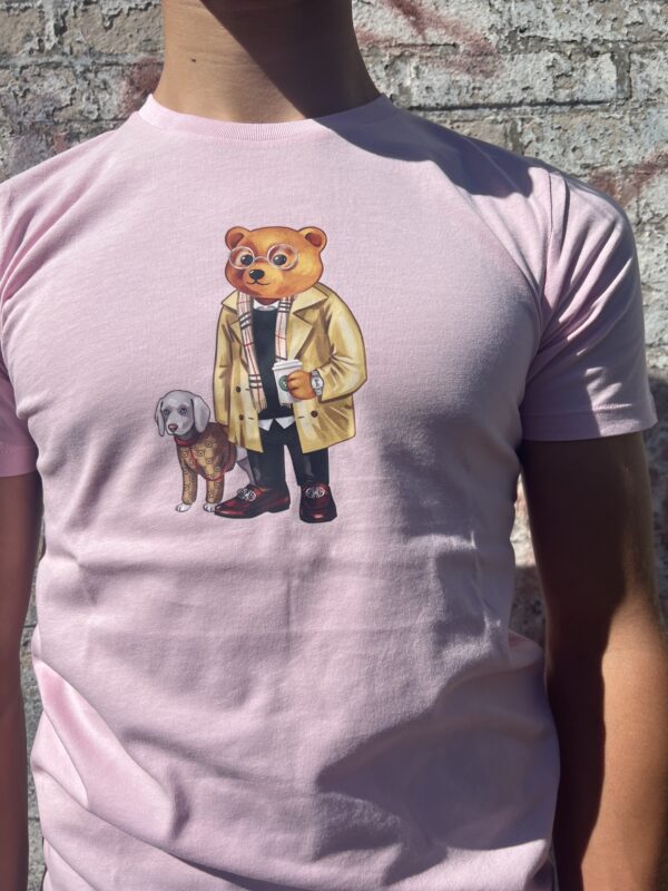 Baron Filou T-Shirt Hond Roze
