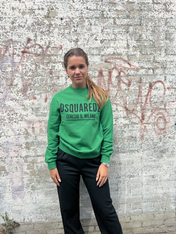 DSQUARED2 sweater groen